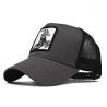 Buy cheap Vintage Animal Farm Mesh Trucker Caps Hats Cartoon Animals Embroidery Patch Wildlife Gorras Mesh Snapback Caps from wholesalers