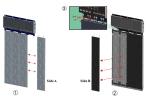 Double Sided LED Display SMD 2020 , Foldable LED Screen Outdoor Advertising