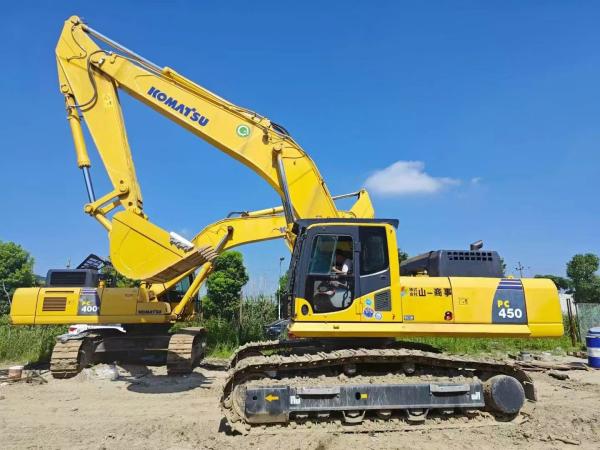 Buy cheap Crawler excavator Komatsu PC450, original 45 ton Komatsu excavator from wholesalers