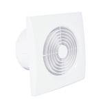 6 Inch Plastic Low Noise Kitchen Bathroom Ventilation Wall Fan with LED Light