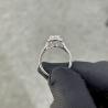 Buy cheap 1.008ct Round D/E VVS CVD White Diamond Ring Lab Grown Diamond Rings with IGI Certification from wholesalers