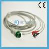 Buy cheap Mindray T5 One piece 3-lead ECG Cable with leadwires from wholesalers