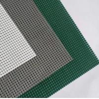 Buy cheap White Black Yellow 100m/R PVC Coated Polyester Mesh Fabric Antistatic product