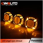 Auto Lighting Headlight Shrouds LED Bi Xenon Projector Lens Shroud