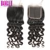 Buy cheap HD Brazilian Human Hair Lace Closure Loose Wave Environmentally Friendly from wholesalers