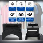 Xp600 Dual Head Dtf Printer Digital With White Ink T-Shirt Printing 42cm