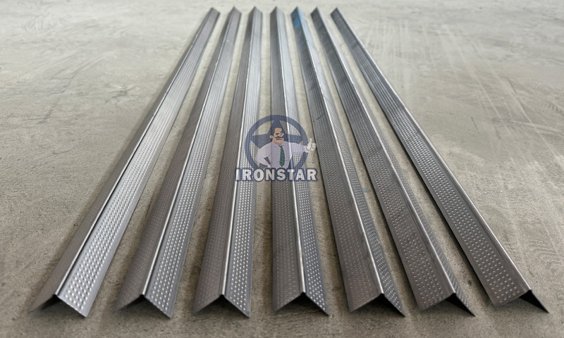 Angle and Omega channel 2 in 1 roll forming machine in US Corner bead roll forming machine Raw material:Galvanized steel