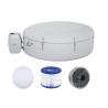 Buy cheap Customized Inflatable Hot Tub With Insulation Cover Hot Spring Bathtub Inflatable from wholesalers