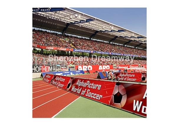 DVI S-VIDEO HDMI 16×16 dots Sports Perimeter LED Display P10 With Tender