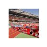 Buy cheap DVI S-VIDEO HDMI 16×16 dots Sports Perimeter LED Display P10 With Tender Replaceable Mask from wholesalers
