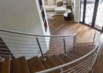 Buy cheap Indoor Stair Railing Stainless Steel Balustrade System Solid Rod Bar Simple Installation from wholesalers