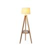 Buy cheap Modern wooden fabric living room bedroom floor lamp night wooden tripod floor lamp(WH-WFL-14) from wholesalers