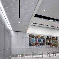 Buy cheap C100 Aluminum Metal Ceiling C Shaped 100mm Width PE Painting product