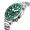Buy cheap Fashion Casual Men Sports Quartz Watch Water Ghost Watches Green Color from wholesalers