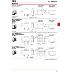 5V DC NO Omron Relay G2R-1-5VDC