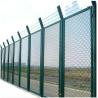 Buy cheap 75mm Green Vinyl Coated Galvanised Chain Link Fencing For Gardens from wholesalers