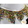 Buy cheap Elegant Fashion Tassel Curtain Decoration beaded Trim Fringe, curtain tassels plastic beaded tassels curtains from wholesalers