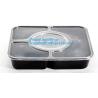 Buy cheap stackable airtight food tray 5 compartments,Professional design plastic sea food container,6 Compartment Food Tray pack from wholesalers