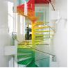 Buy cheap Apartment 600-2200mm Glass Spiral Stairs With Stainless Steel Balustrade from wholesalers