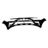 Buy cheap Standard 2024 Hyundai Elantra Front Bumper Middle East Version Without Radar Hole from wholesalers