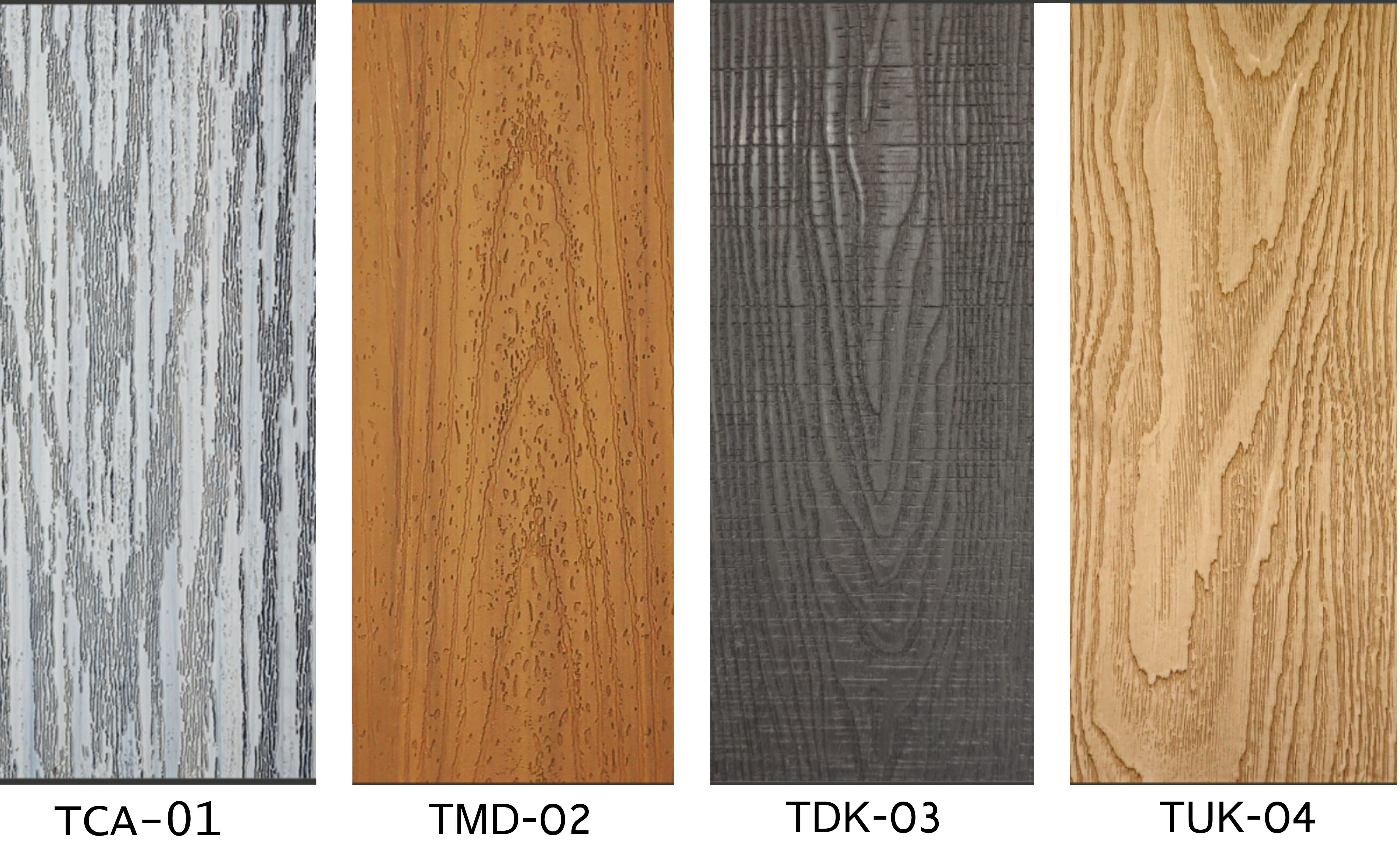 Outdoor Ceiling Decoration Wood Plastic Composite Eco PVC Wall Cladding in Modern Style