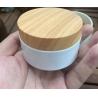 Buy cheap Plastic Wood Grain Cover 100ml 200ml Cream Jar Bamboo For Cosmetic OEM from wholesalers