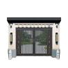 Buy cheap Residential Slatted Main Aluminum Fence Gate Double Door House Swing Open from wholesalers