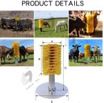 Stand On Land Cow Body Cleaning Brush For Massage