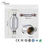3" Inlet & Outlet Universal Auto Catalytic Converter Converters Exhaust