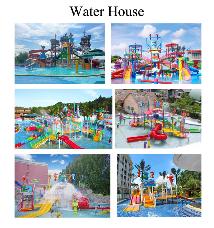 OEM ODM Kids Water Amusement Park Equipment With Swimming Pool