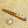Buy cheap OEM Short Round Domed Liquid Foundation Makeup Brush With Longer Glitter Handle from wholesalers