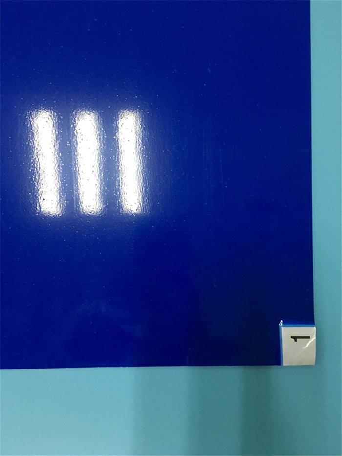 26" x 45" Walk Off Adhesive Cleanroom Sticky Mat Color Blue White 30 / 60 Numbered
