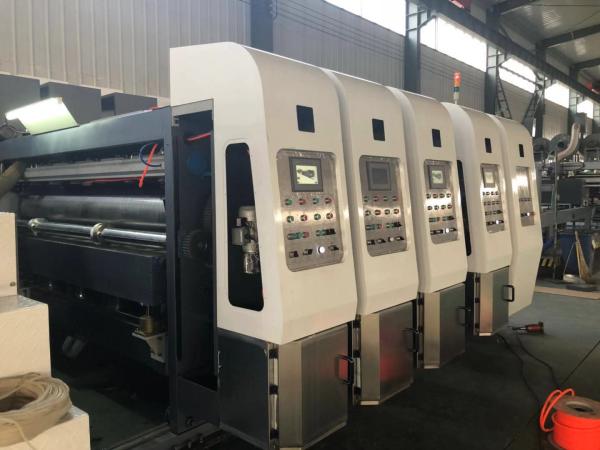Buy cheap QH 900x2000 Flexo Printer Slotter Machine Rotary Die Cutter Folder Glue Bundle Machine from wholesalers