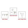 Buy cheap Weather Resistance Tile Hook Solar Mounting Components High Durability from wholesalers