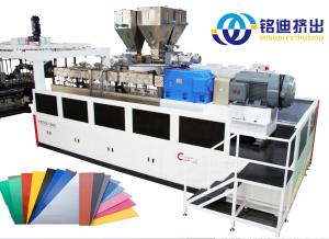 China PET PLA PP PS Plastic Sheet Extruder , Multilayer Sheet Co-Extrusion Production Line on sale