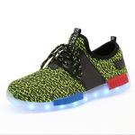 Teenager Flashing Rechargeable LED Sneakers For Event Nights Long Life