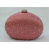 Buy cheap Hot - Fix Round Shape Rhinestone Evening Bags Multi Color With Crystal Closure from wholesalers