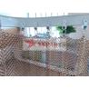 Buy cheap Aluminum Chain Mail Metal Mesh Curtain Used For Space Divider from wholesalers