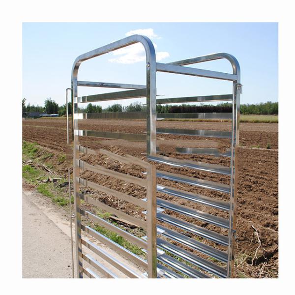 Buy cheap Rust Resistant Stainless Steel Tray Rack Trolley 300kg For Kitchen Bread Baking from wholesalers