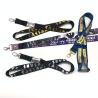Buy cheap Promotion Neck Strap Lanyard For Id Cards Silk Screen Logo With Metal Lock from wholesalers