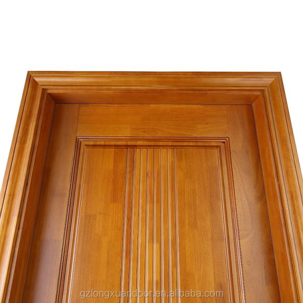 Buy cheap Bedroom Melamine Wooden Door HDF Board Natural Veneer 90cm Width from wholesalers