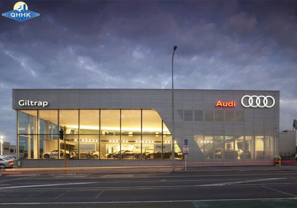 Buy cheap Q355b Prefab Commercial Retail Buildings Steel Structure Automobile Exhibition Hall Sales Hall from wholesalers