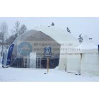 Buy cheap 30m Dia Outdoor Geodesic Dome Tents UV Resistant 850gsm PVC Coated product