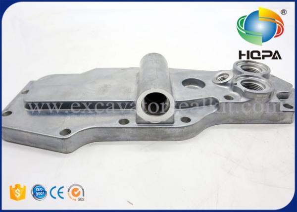 Buy cheap 6D102 4D102 Komatsu Excavator Engine Parts PC200-7 6735-61-2220 Oil Cooler Cover Assy from wholesalers
