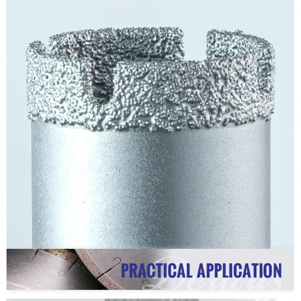 OBM Support D32 Vacuum Brazed Drill Bits for Customized Applications