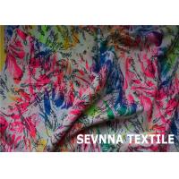 Buy cheap Bright Colors Recycled Nylon Fabric High Colorfastness For Sea Water Beachwear product