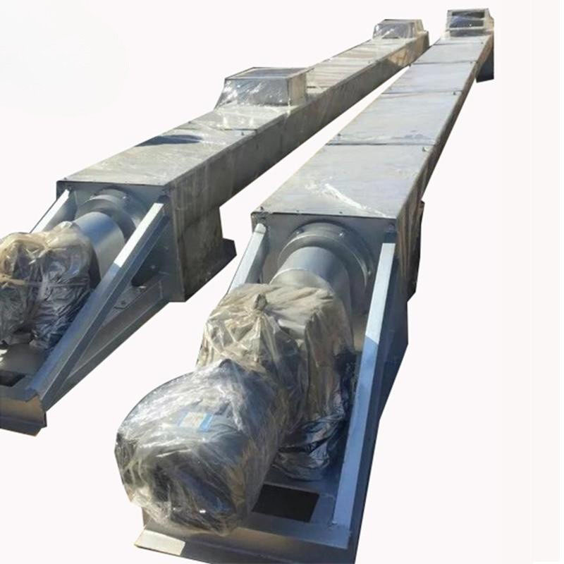 OEM Continuous Helical Blade Conveyor System U Type Spiral Conveyor Screw Auger Conveyor