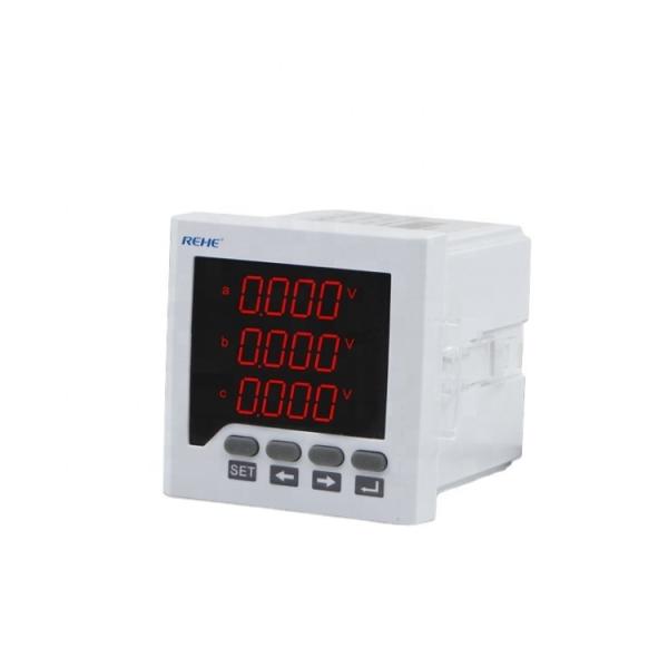 Buy cheap Three phase digital intelligent voltage meter voltmeter panel meter from wholesalers