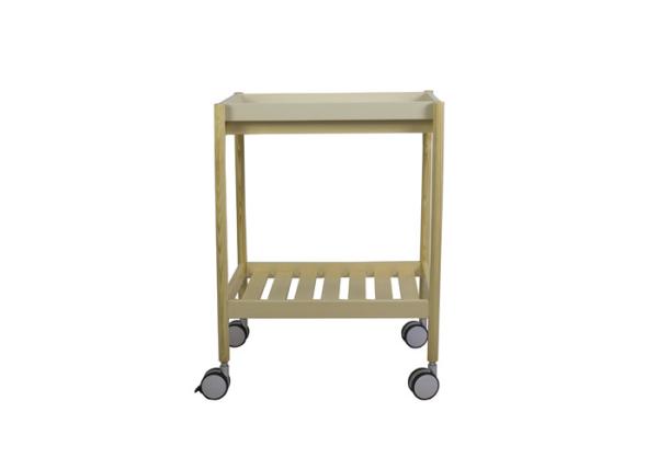 Buy cheap Pine Frame 360 Degree Casters Bsci 5KG Small Kitchen Storage Trolley from wholesalers