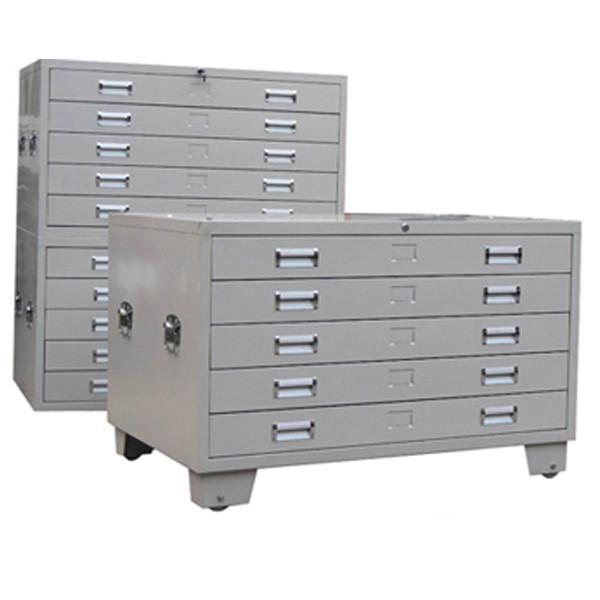 Buy cheap 5 Drawer Steel Storage Cabinet Fully Welded Plan Chest from wholesalers